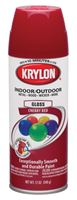 Krylon  Cherry Red  Gloss  Smooth and Durable Paint Spray  12 oz. 