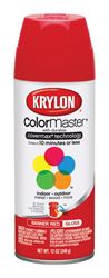 Krylon  ColorMaster  Banner Red  Gloss  Spray Paint  12 oz. 