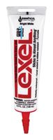 Lexel Sashco  Sealant  5 oz. White  Gloss 