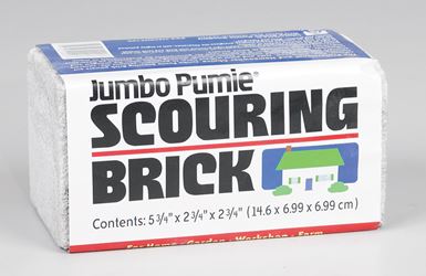 Jumbo Pumie  For Multi-Purpose Scouring Brick  5-3/4 in. W x 2-3/4 in. L 