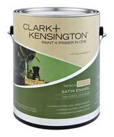 Clark+Kensington  Interior/Exterior  Acrylic Latex  Paint and Primer  Red  Satin  1 gal. 