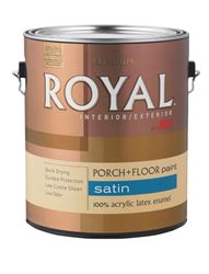 Ace Royal Interior/Exterior Latex Porch & Floor Paint Ultra White Satin 1 gal. 