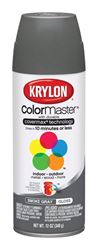 Krylon  ColorMaster  Smoke Gray  Gloss  Spray Paint  12 oz. 