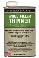 Famowood  Clear  Wood Filler Solvent  1 pt. 