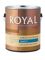 Ace  Royal  Interior/Exterior  Latex  Porch & Floor Paint  Tile Red  Satin  1 gal. 