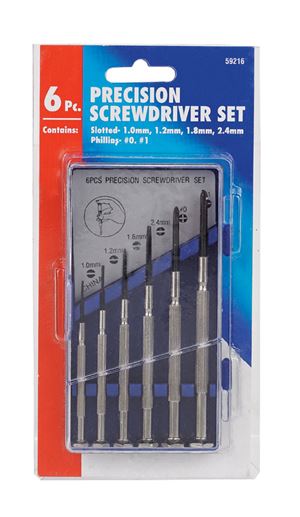 Best Way Tools  6 Piece  Assorted  Precision Screwdriver Set