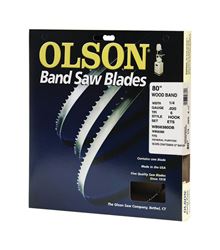 Olson  80 in. L x 0.3 in. W Carbon Steel  Band Saw Blade 