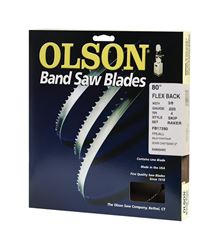 Olson  80 in. L x 0.4 in. W Carbon Steel  Band Saw Blade 