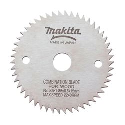 Makita  3-3/8 in. Dia. 50 teeth Carbide Tip  Circular Saw Blade  For Wood 