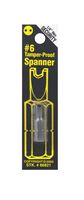 Best Way Tools  #6  Spanner  Screwdriver Bit  1/4 in. Dia. x 1 in. L 1 pc. 