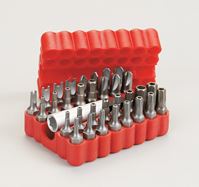 Best Way Tools  Multi Size  Extractor  Screwdriver Bit  1/4 and 5/16 in. Dia. x 1 in. L 33 pc. 
