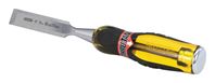 Stanley  FatMax Thru-Tang  3/4 in. W x 9 in. L Tempered Carbon Chrome Steel  Wood Chisel 