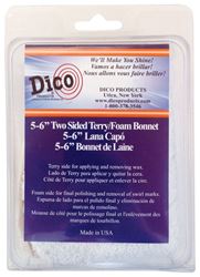 Dico  6 in. Dia. Synthetic  Polishing Bonnet 