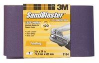 3M  SandBlaster  Sanding Belt  3 in. W x 24 in. L 120 Grit Fine  1 pk 
