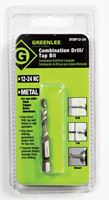 Greenlee  High Speed Steel  Hex  #12  Drill and Tap Bit  1 pc. 