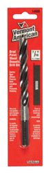 Vermont American  Steel  Reduced Shank  7/16 in. Dia. x 5-9/16 in. L Brad Point Drill Bit  1 pc. 