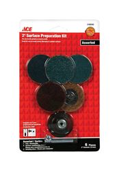 Ace  2 in. Dia. Surface Preparation Disc Kit  Assorted  6 pc. 