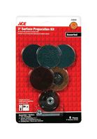 Ace 2 in. Dia. Surface Preparation Disc Kit Assorted 6 pc. 