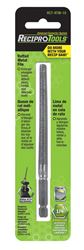 Reciprotools Round Rattail Tapered File 3-1/4 in. L 