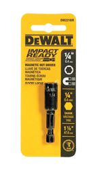 DeWalt Impact Ready Magnetic Tip Nut Driver 1/4 in. x 1-7/8 in. L 1 pc. Carded 
