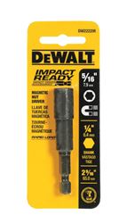 DeWalt  Impact Ready  Magnetic Tip Nut Driver  5/16 in. 2-9/16 in. L 1 pc. Carded 