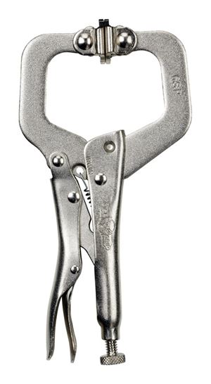 Irwin  Alloy Steel  Locking  C-Clamp with Swivel Pads  2-1/8 in.  x 1-1/2 in. D