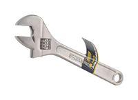 Steel Grip  8 in. L Hardened Steel  Adjustable Wrench 