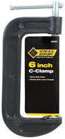 Steel Grip  Steel  Adjustable  C-Clamp  6 in. 