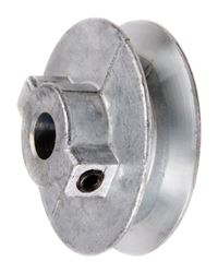 Chicago Die Cast Single V Grooved Pulley A 2 in. x 1/2 in. Bulk 
