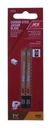 Ace  High Speed Steel  Universal  3-1/8 in. L Jig Saw Blade  12 TPI 2 pk 