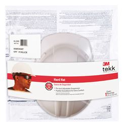 Tekk  White  Hard Hat  Polyethylene 