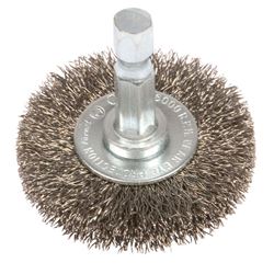 Forney 1-1/2 in. Crimped Wire Wheel Brush Metal 6000 rpm 1 pc. 
