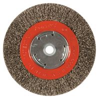 Forney  6Forney 6 in. Crimped Wire Wheel Brush Metal 6000 rpm 1 pc. in. Dia. Coarse Crimped  1/2 in. Wire Wheel Brush  6000 rpm 