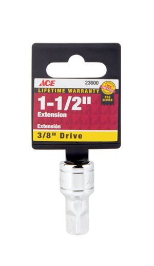 Ace  3/8 in. Drive  1.5 in. L Extension Bar