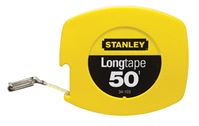 Stanley  Closed Case Long Tape Measure  3/8 in. W x 50 ft. L 