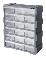Ace Storage Organizer 19 in. H x 15 in. W x 6-1/4 in. L Gray 