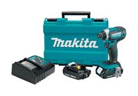 Makita  Hex  Impact Driver  18 volts 2900 rpm 1460 ft./lbs. 3500 ipm Cordless  Lithium-Ion 
