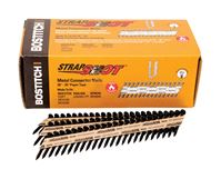 Stanley Bostitch  StrapShot  1-1/2 in. x .131 in. L Brite  Framing  Metal Connector Nails  1,000 pc. 