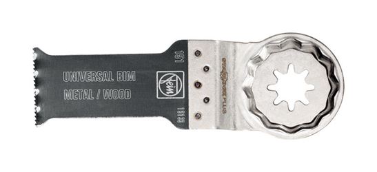 Fein StarlockPlus  Bi-Metal  E-Cut Universal Saw Blade  1-1/8 in. 1 pk 