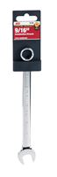 Ace  Pro Series  9/16 in.  x 9/16 in.  SAE  Alloy Steel  Combination Wrench 