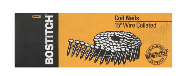 Stanley Bostitch 2 in. x .099 in. L Coil Framing Nails 3,600 pc. 
