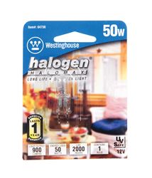 Westinghouse  Halogen Light Bulb  50 watts 900 lumens JC  T4  GY6.35  White  1 pk 