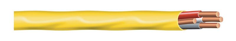 Southwire 100 ft. 12/3 Romex Type NM-B WG Non-Metallic Wire Yellow 