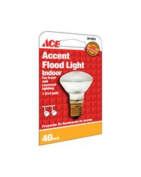 Ace  Incandescent Light Bulb  40 watts 280 lumens Floodlight  R14  Medium Base (E26)  1 pk 