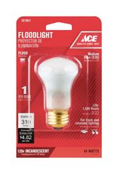 Ace  Floodlight Bulb  40 watts 310 lumens Spotlight  R16  Medium Base (E26)  1 pk 