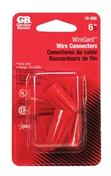 Wingguard Industrial Wire Connector Thermoplastic Red 6 