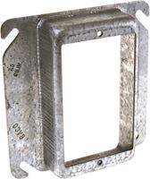 Raco Square Steel 1 gang Electrical Cover For Single Wiring Device Gray 