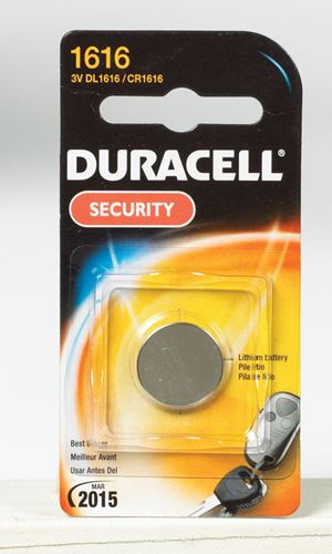 Duracell  Security Battery  1616  3 volts 1 pk