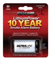 Ultralife  9 volts Lithium Battery  1 pk 