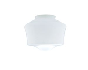 Westinghouse  Schoolhouse  White  Glass  Lamp Shade  6